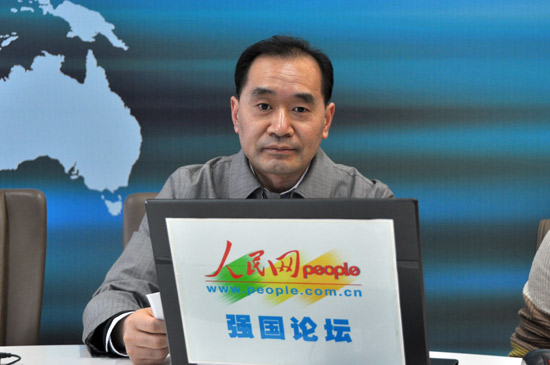 交通运输部公路局副局长王太做客人民网强国论坛