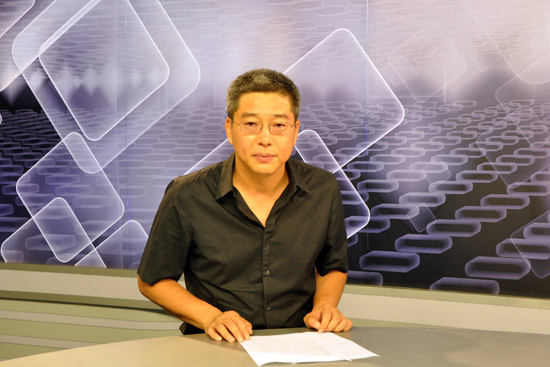 央视体育频道著名足球评论员刘建宏做客人民网